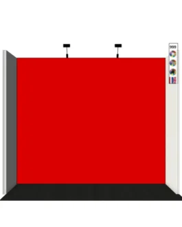 Peesframe 300x250cm inclusief peesdoek