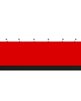 Peesframe 900x250cm inclusief peesdoek