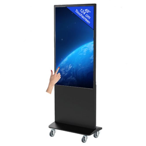 49″ Interactieve touch kiosk