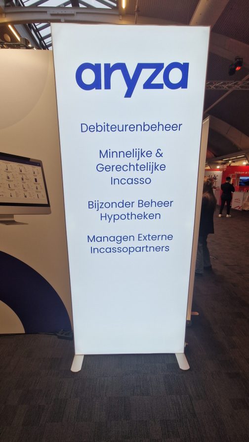 Lightframe 100X250CM incl. 2 bedrukte doeken - Afbeelding 3