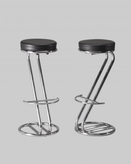 Barkruk Z-MODEL Zwart / Chroom