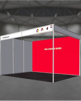 Peesframe 400x250cm inclusief peesdoek