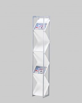 Brochurestandaard SPECTRO Wit