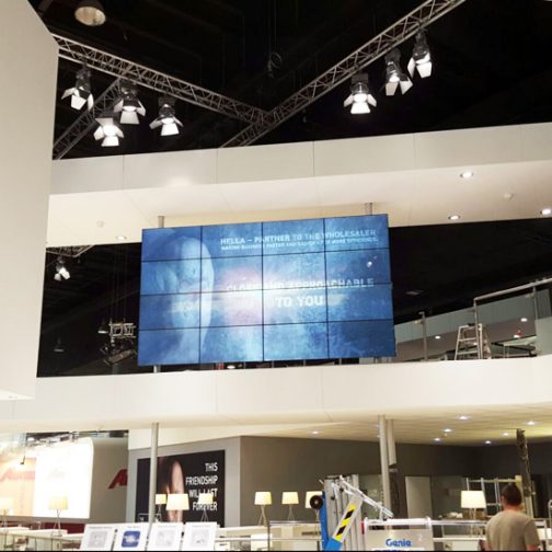 Video Wall 4x4 55 inch incl. statief (UE55D) - Afbeelding 2
