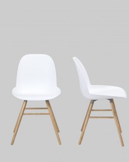 STOEL ALBERT KUIP WIT / ESSEN