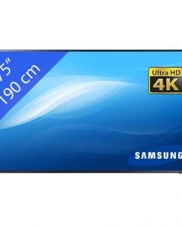 75 inch LED TV incl. statief