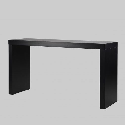 Statafel PONTA 206×60 Zwart / Zwart