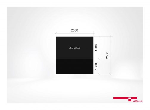 Led wall 250x150cm - Afbeelding 2