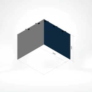 3m achterwand VDP Events