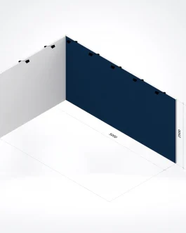 Fullcolor bedrukte beurswand 5×2,5M (bxh)