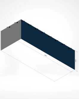 Fullcolor bedrukte beurswand 8×2,5M (bxh)