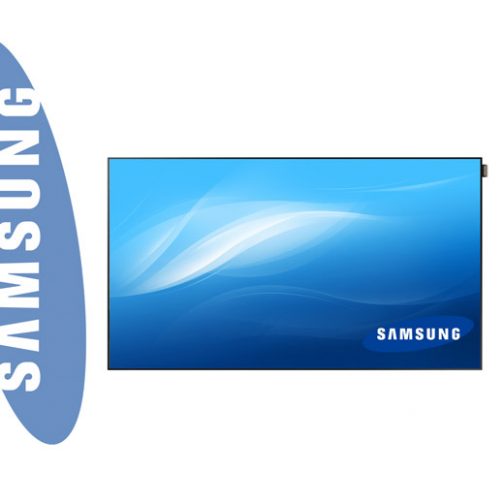 LCD scherm op statief met HDMI kabel