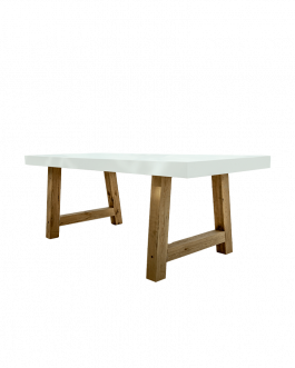 Dinertafel A-poot 198x80x80