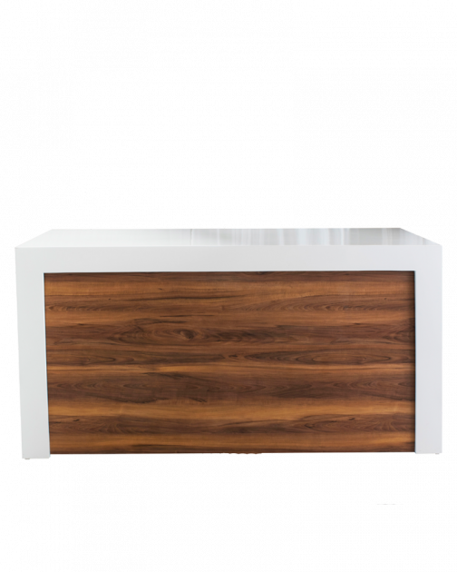 Counter wit met voorpaneel, dxbxh: 82x202x110