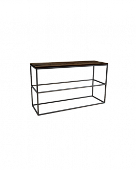 Old Wood high table long 110x190x65