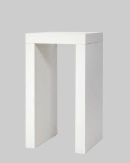 Statafel PONTA 60×60 Wit / Wit