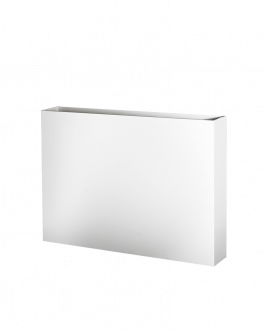 Roomdivider White, 150/110/25 cm