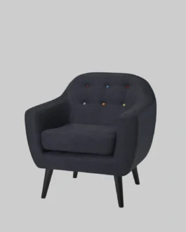 Fauteuil SIT DOWN Antraciet / Zwart