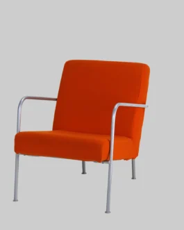 Fauteuil XIDE Oranje / Aluminium