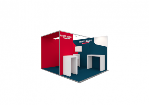 4x3 huur beursstand Vincent angle