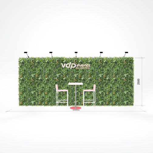 6x2,5 meter Plantenwand Jungle