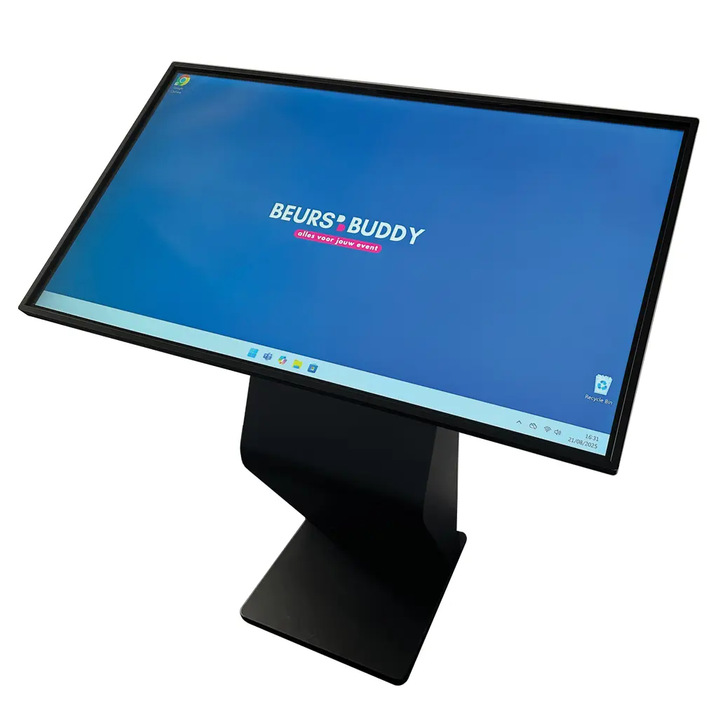 50 inch touch kiosk huren