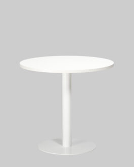 Sitting table PUB Ø80 Wit