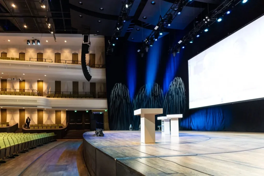 Amare – locatie – Concertzaal podium