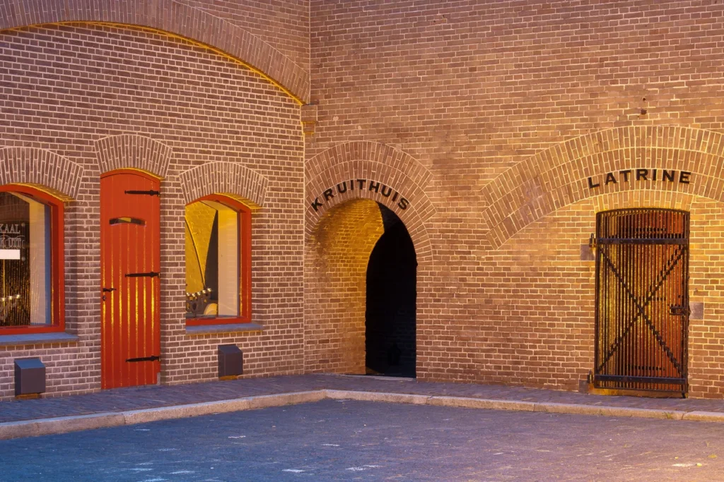 Fort Voordorp — Vaults — Entrance and reception 7