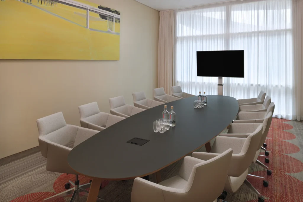 ijVENUES & Movenpick Hotel Amsterdam City Centre – C - Basel – M-venpick-Hotel-Amsterdam-City-Centre---Boardroom-NEW