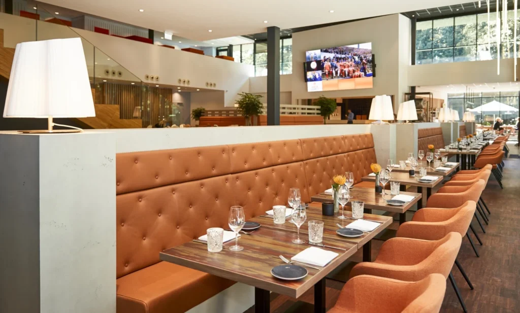 KNVB Campus – locatie – Oranjeplein - restaurant