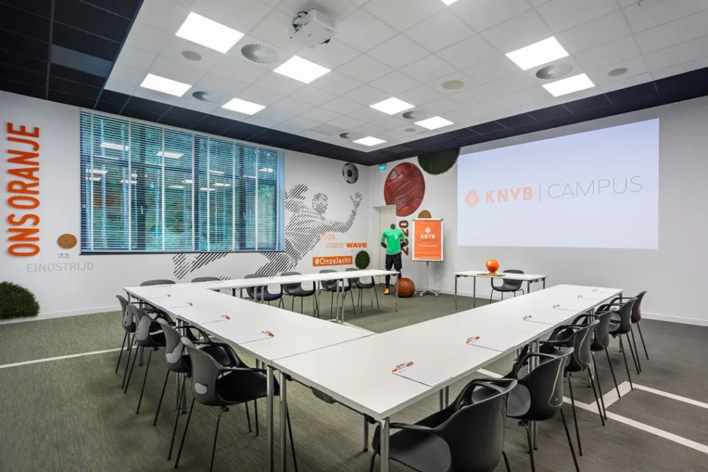 KNVB Campus – locatie – Zaal 3 U-vorm