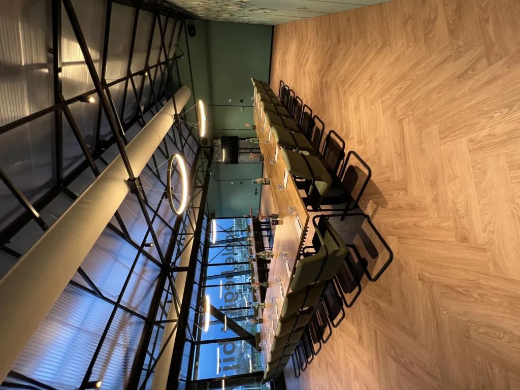 LIEMÈS restaurant | events – locatie – Passiflora (1 deel) U-opstelling
