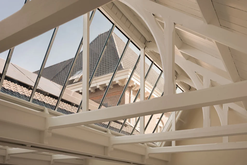 Munthuys – locatie – Muntgebouw foto dak