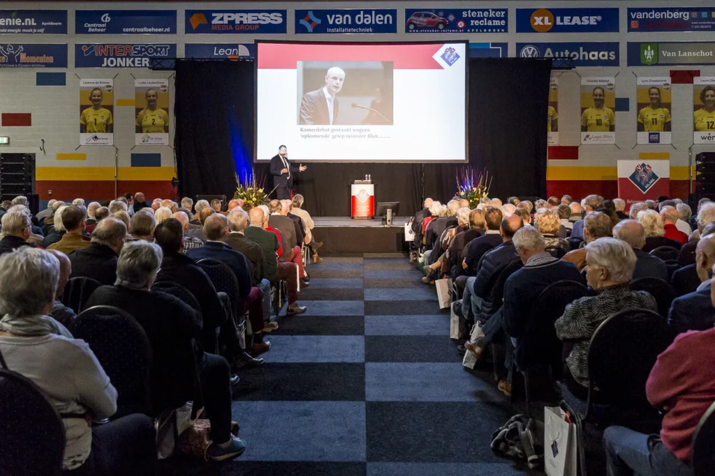 Omnisport Apeldoorn — Topsporthal — Conference setting 3